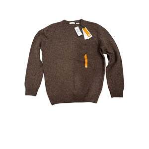 Timberland Lambswool Blend Brown Sweater - Size: Large